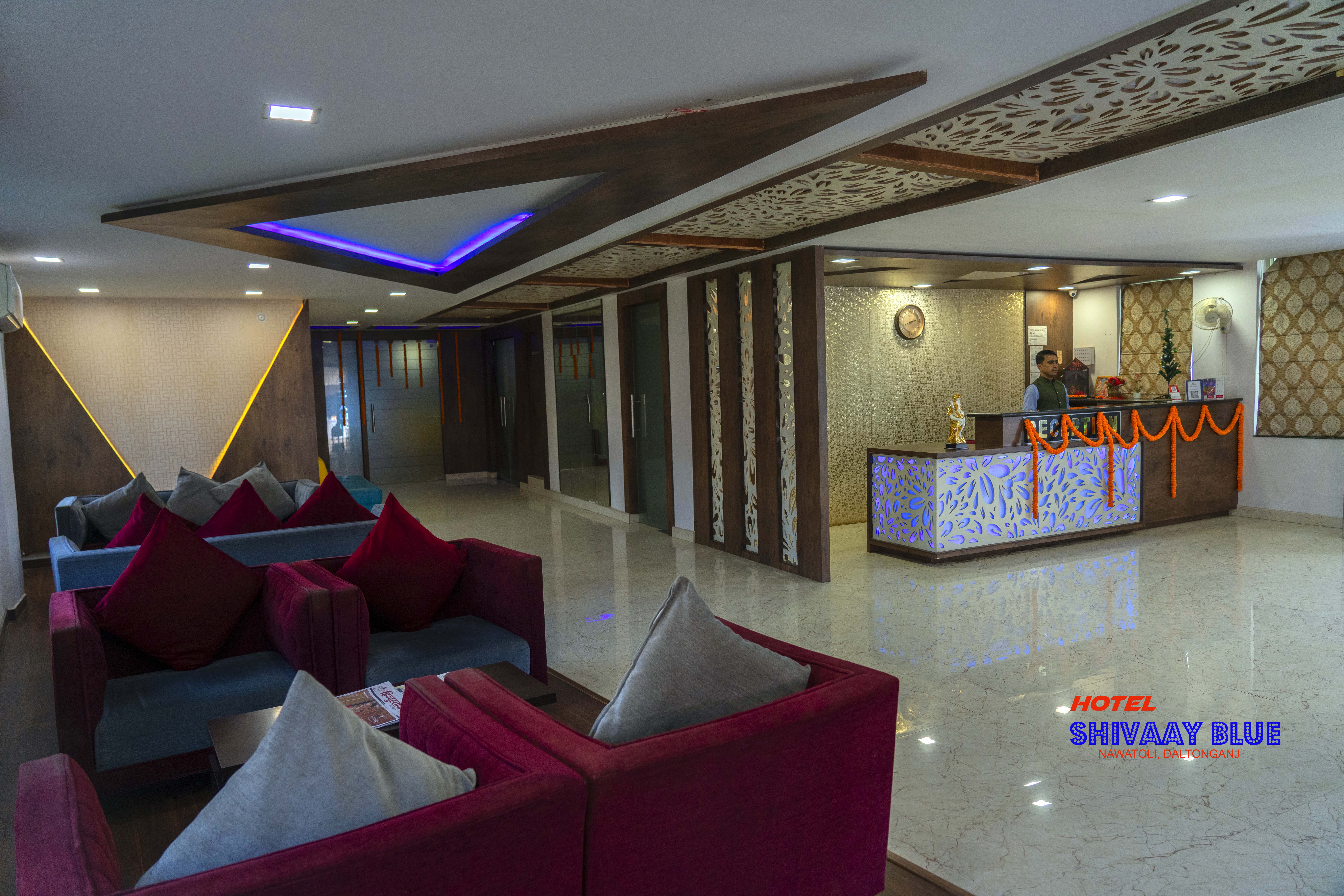 hotel shivaay blue banner
